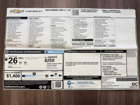 Used 2018 Chevrolet Equinox LT image 33