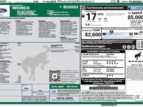 Used 2023 Ford Bronco Badlands image 4