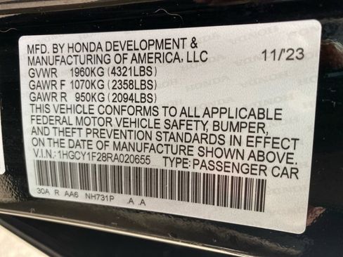 Used 2024 Honda Accord LX image 38