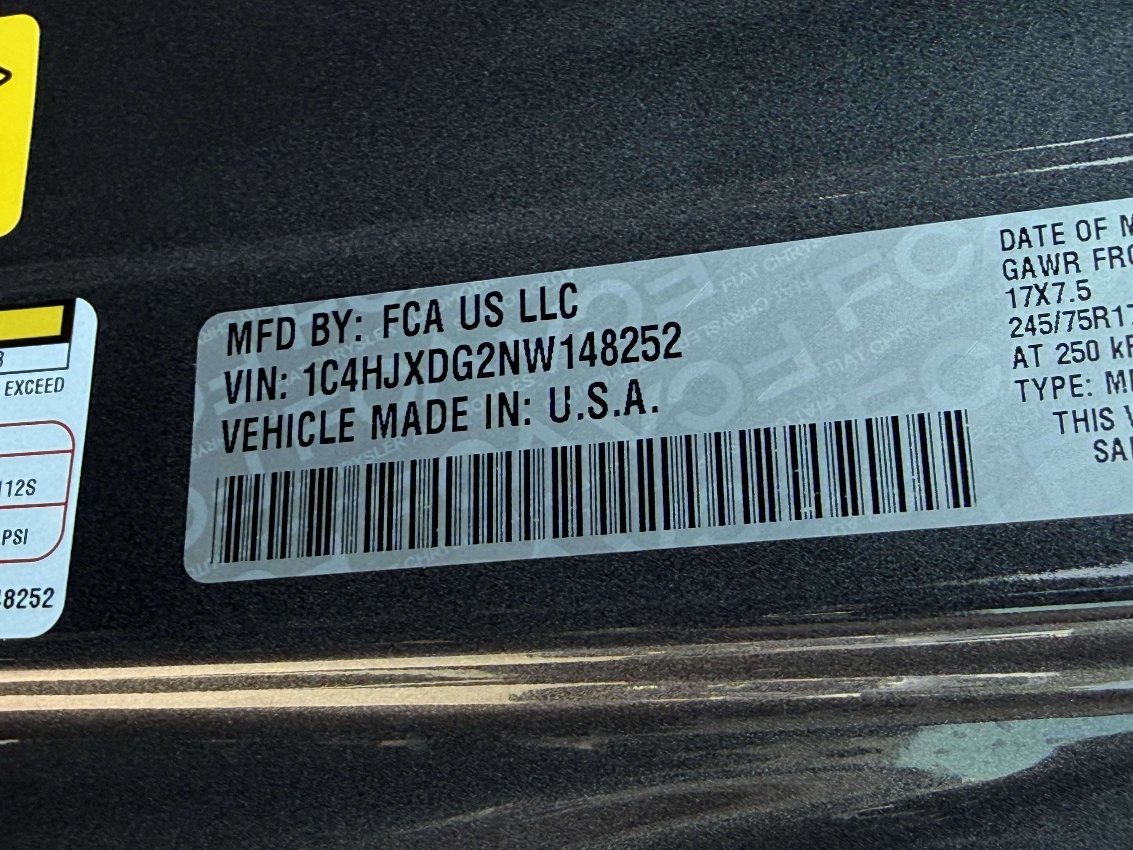 Used 2022 Jeep Wrangler Unlimited Sport AWD/4WD image 33