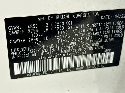 Used 2022 Subaru Outback Premium AWD/4WD image 24