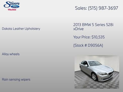 Used 2013 BMW 528i xDrive Sedan AWD/4WD image 25
