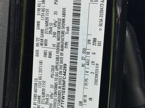 Used 2022 Ford F150 XL w/ STX Appearance Package AWD/4WD image 35