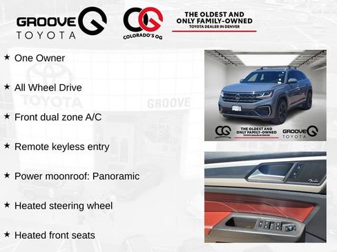 Used 2022 Volkswagen Atlas Cross Sport SEL Premium R-Line AWD/4WD image 4