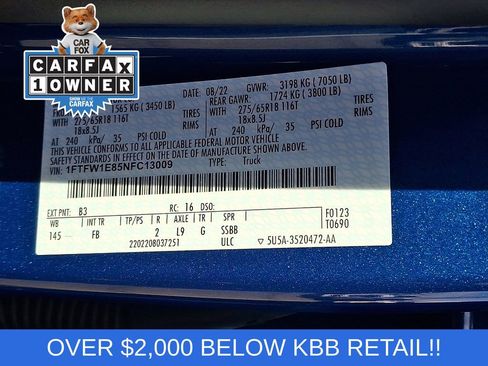 Used 2022 Ford F150 XLT w/ Equipment Group 302A High image 29