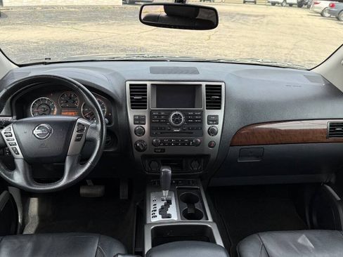 Used 2015 Nissan Armada Platinum w/ 2nd Row Captain Seat Package AWD/4WD image 12
