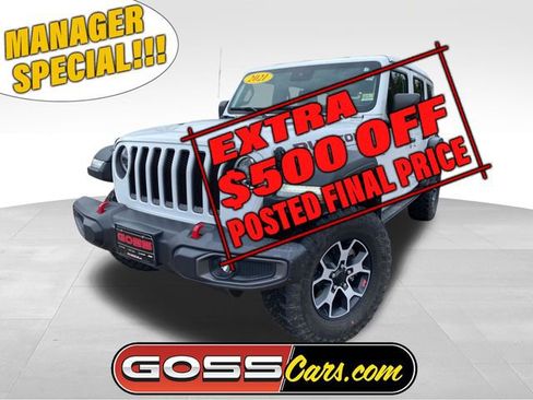Certified 2021 Jeep Wrangler Unlimited Rubicon AWD/4WD image 1