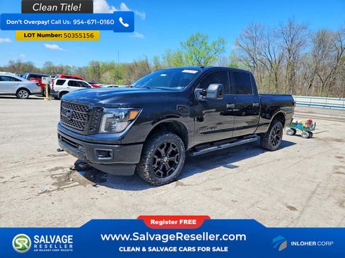 Used 2019 Nissan Titan SL w/ Midnight Edition image 1