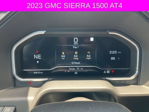 Used 2023 GMC Sierra 1500 AT4 w/ Technology Package AWD/4WD image 32