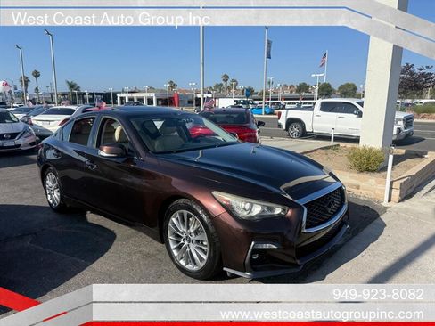 Used 2019 INFINITI Q50 Luxe RWD image 3