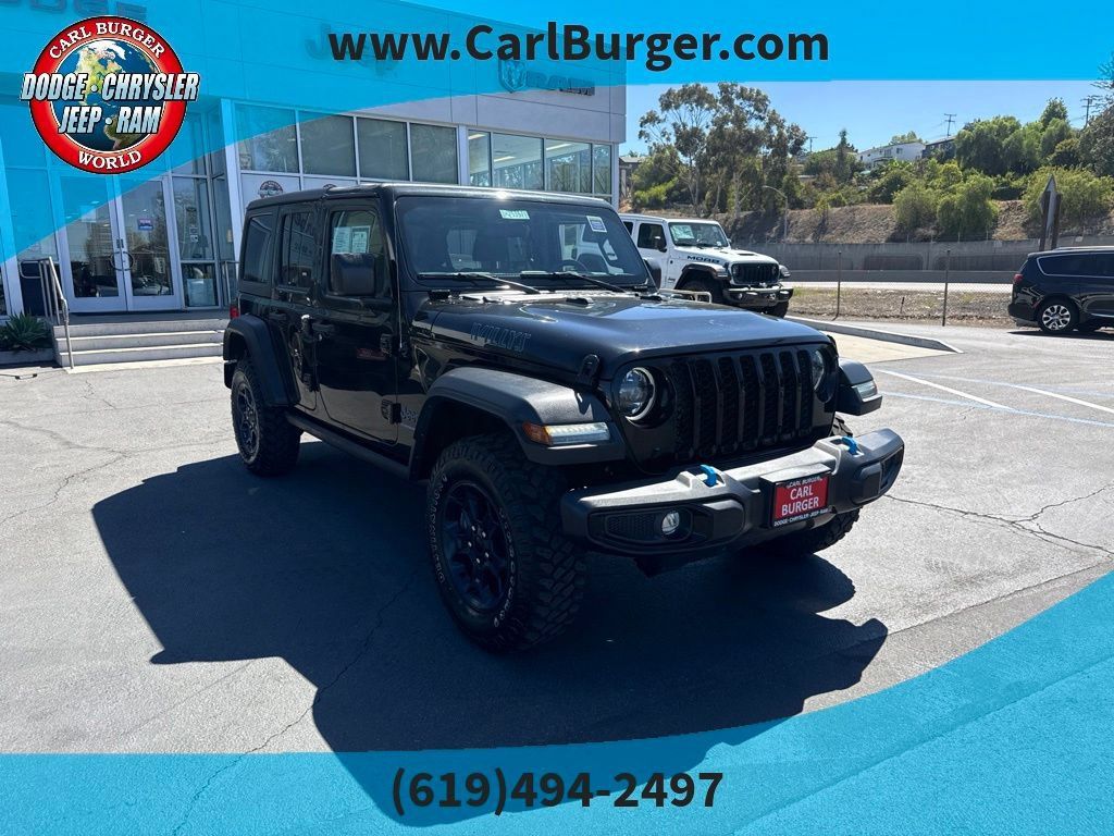 Certified 2023 Jeep Wrangler Unlimited AWD/4WD image 1