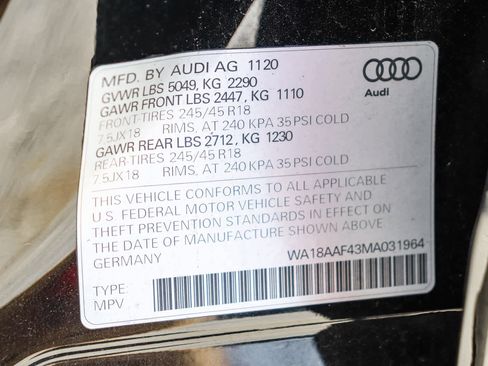 Used 2021 Audi A4 2.0T allroad Premium Plus w/ Premium Plus Package image 37