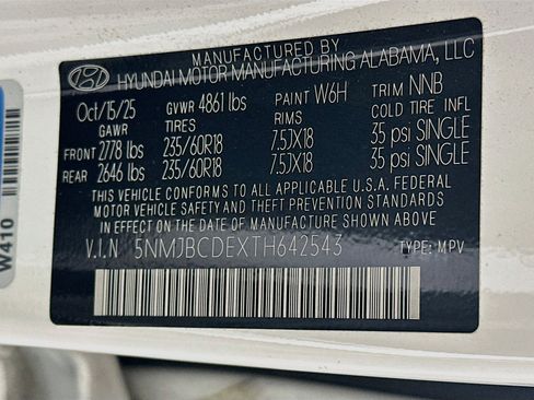 Used 2026 Hyundai Tucson SEL Plus AWD/4WD image 12