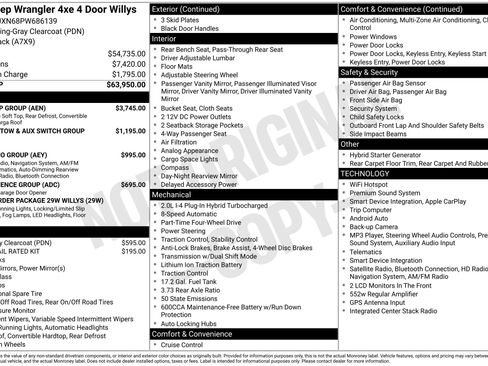 Used 2023 Jeep Wrangler Unlimited w/ Dual Top Group AWD/4WD image 2