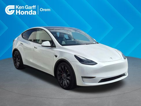 Used 2021 Tesla Model Y Performance AWD/4WD image 1