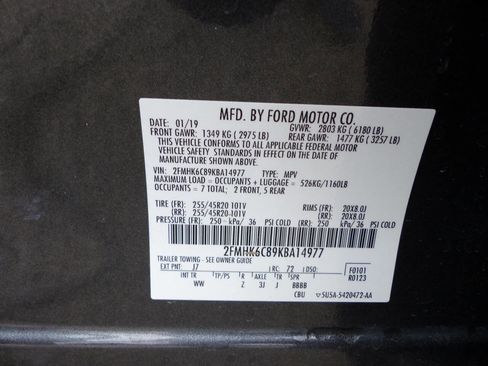 Used 2019 Ford Flex SEL w/ Equipment Group 202A image 15