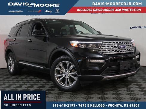 Used 2022 Ford Explorer Limited w/ Equipment Group 301A AWD/4WD image 1