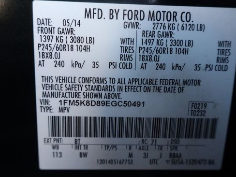 Used 2014 Ford Explorer XLT w/ Equipment Group 202A AWD/4WD image 48