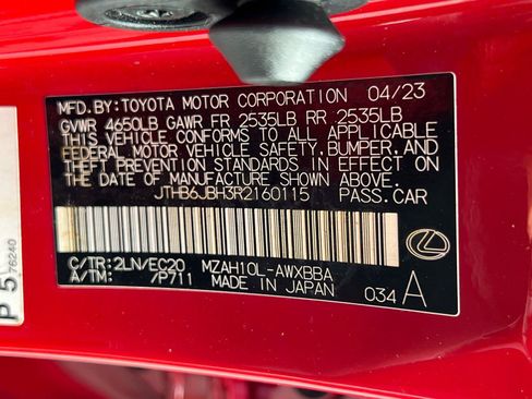 Certified 2024 Lexus UX 250h F Sport FWD image 33