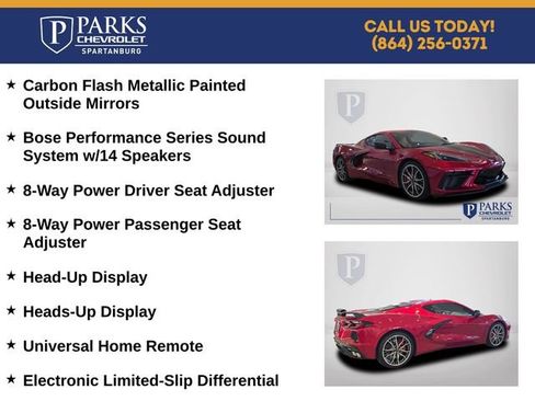 Certified 2023 Chevrolet Corvette Stingray Preferred Cpe w/ Z51 Performance Package RWD image 6