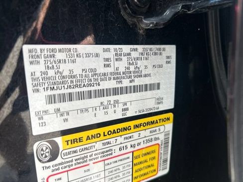 Used 2024 Ford Expedition XLT AWD/4WD image 22