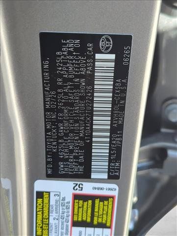 Certified 2026 Toyota Camry SE FWD image 21