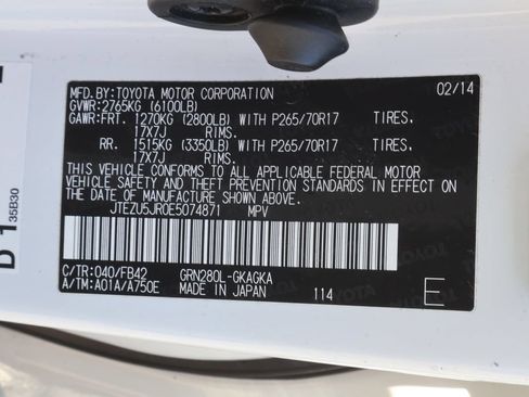 Used 2014 Toyota 4Runner SR5 RWD image 10
