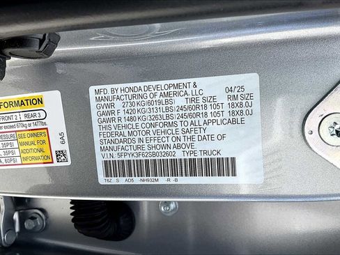 Used 2025 Honda Ridgeline TrailSport image 18