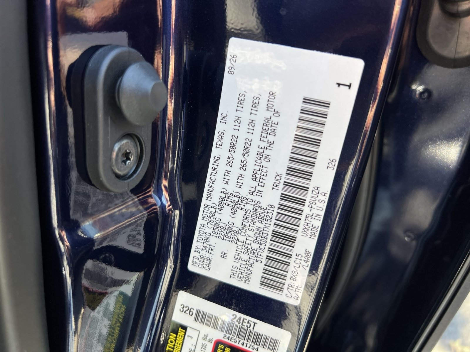 New 2026 Toyota Tundra Capstone AWD/4WD image 21
