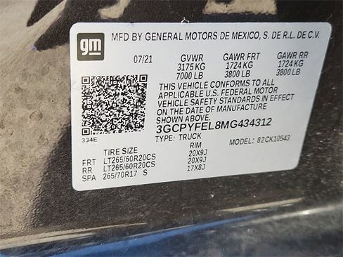 Used 2021 Chevrolet Silverado 1500 LT Trail Boss image 32