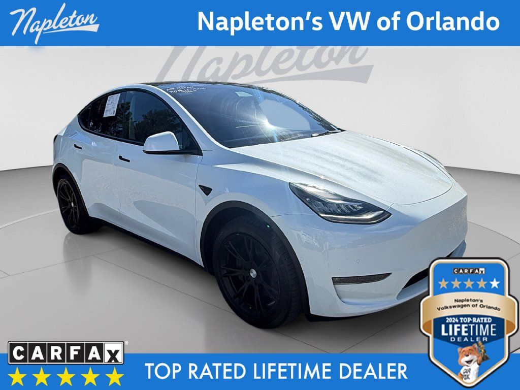 Used 2021 Tesla Model Y Long Range AWD/4WD image 8