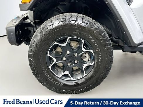 Used 2023 Jeep Wrangler Unlimited Rubicon 4xe w/ Steel Bumper Group AWD/4WD image 38
