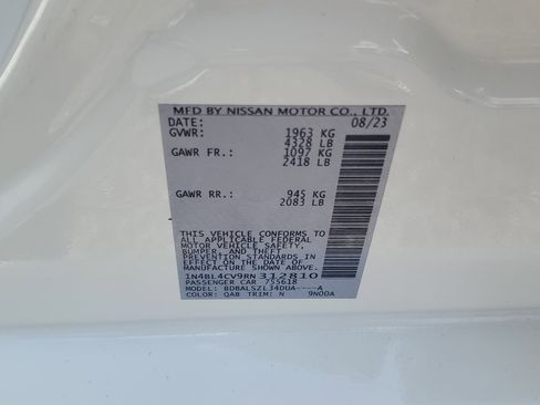 Certified 2024 Nissan Altima 2.5 SR FWD image 24