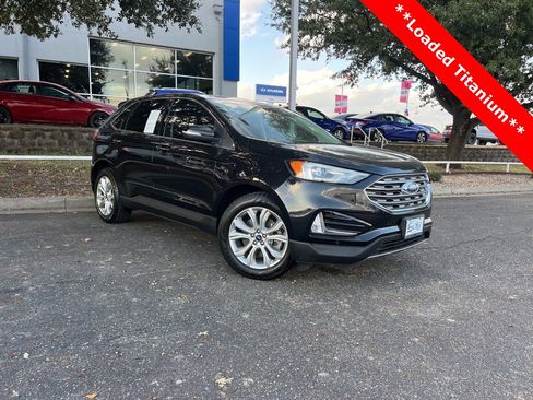 Used 2021 Ford Edge Titanium w/ Cargo Accessory Package image 1
