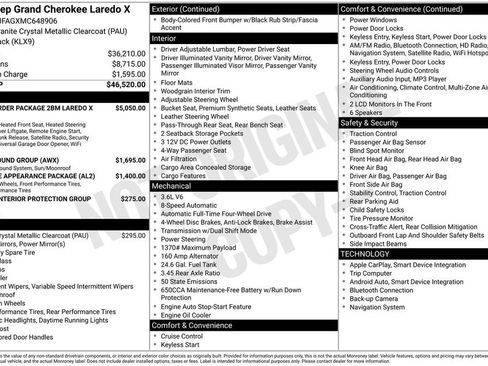 Certified 2021 Jeep Grand Cherokee Laredo X image 40