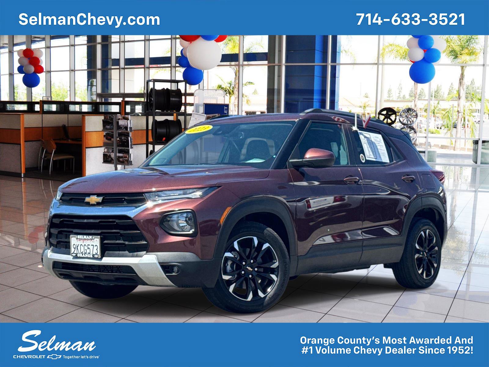 Used 2023 Chevrolet TrailBlazer LT w/ Convenience Package FWD image 1