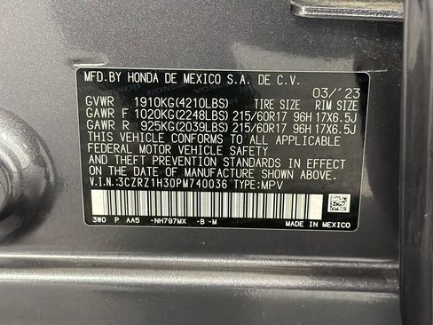Certified 2023 Honda HR-V LX image 19