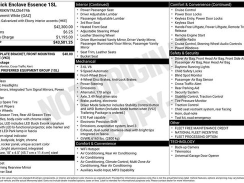 Used 2021 Buick Enclave Essence image 9