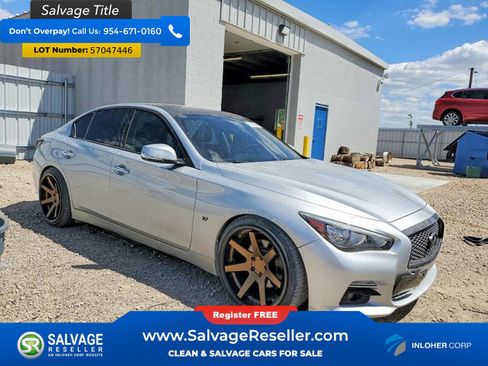 Used 2014 INFINITI Q50 Premium w/ Navigation Package RWD image 5