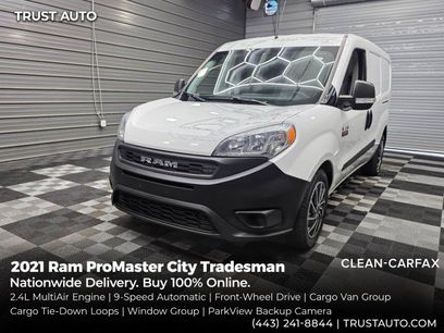 Used 2021 RAM ProMaster City Tradesman