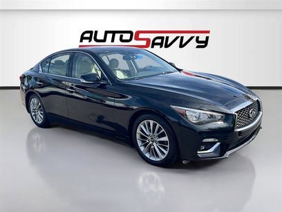 Used 2019 INFINITI Q50 Luxe w/ Essential Package (3.0T Luxe)