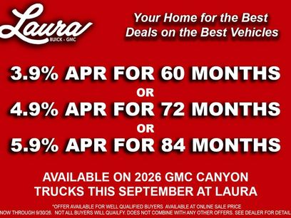New 2026 GMC Canyon AT4