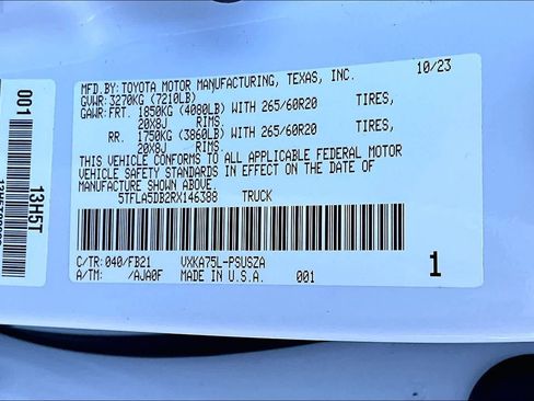 Used 2024 Toyota Tundra SR5 w/ TRD Sport Package image 33