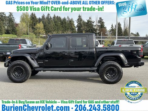 Used 2021 Jeep Gladiator Overland AWD/4WD image 2