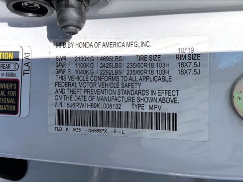 Used 2019 Honda CR-V EX-L image 33