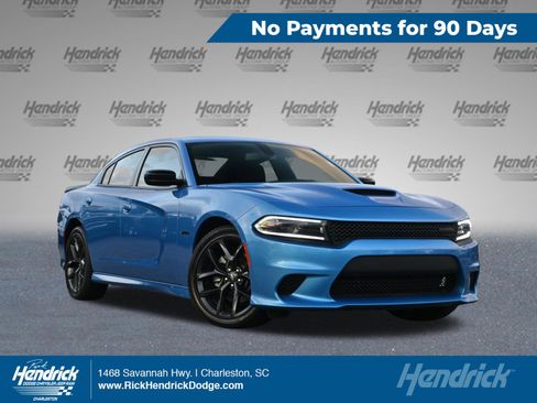 Used 2023 Dodge Charger R/T w/ Blacktop Package RWD image 1