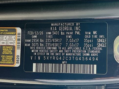 New 2026 Kia Sorento LX image 31