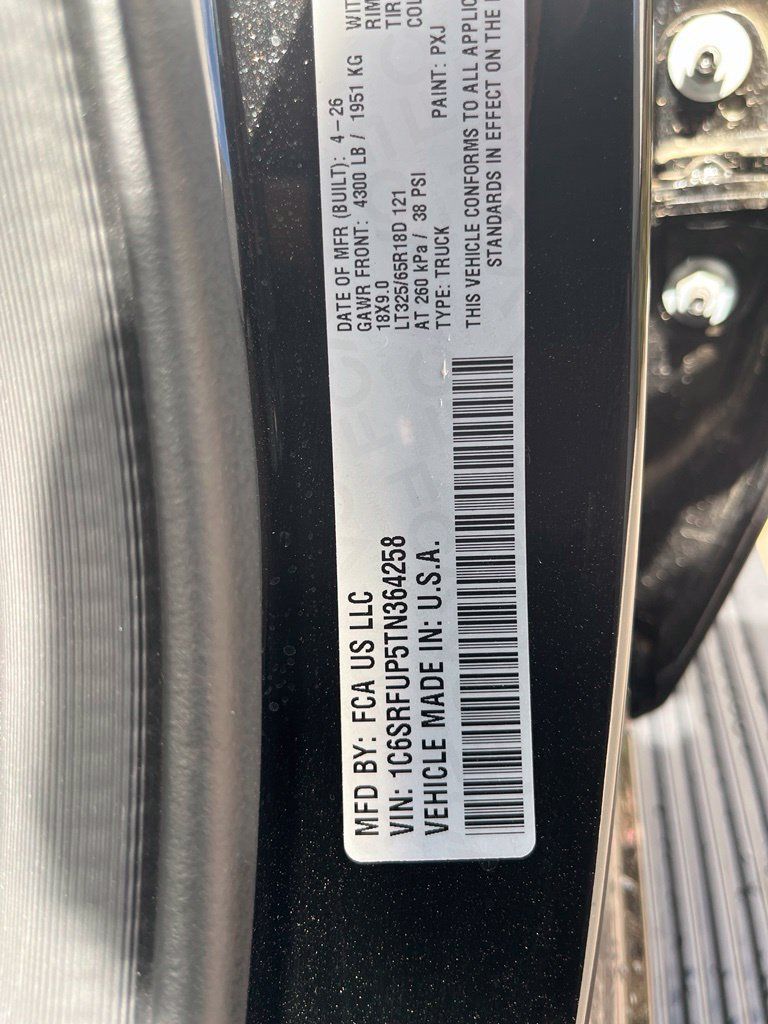 Used 2026 RAM 1500 RHO AWD/4WD image 18