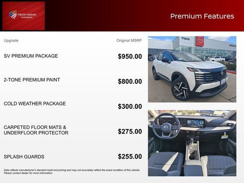 New 2026 Nissan Kicks SV w/ SV Premium Package FWD image 3