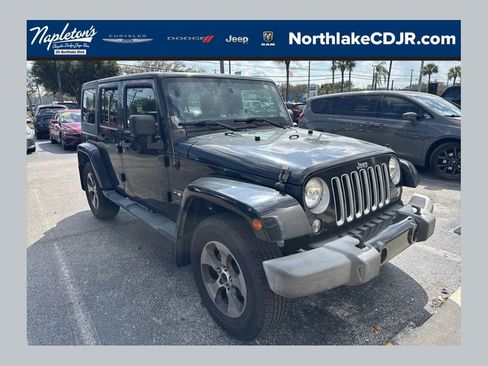 Used 2016 Jeep Wrangler Unlimited Sahara w/ Connectivity Group image 1